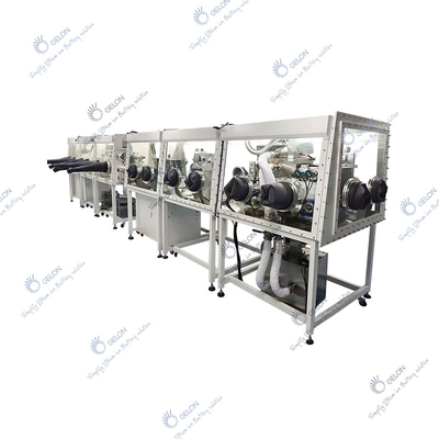 بطارية ليثيوم فراغ صندوق القفازات AC220V / 50HZ آلة تجميع البطارية
