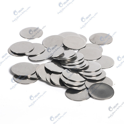شبكة بطارية زر حالة مواد بطارية ليثيوم أيون SS304 SS316 حالات خلية عملة معدنية