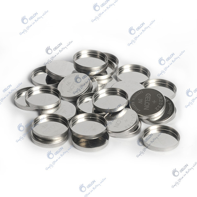 شبكة بطارية زر حالة مواد بطارية ليثيوم أيون SS304 SS316 حالات خلية عملة معدنية