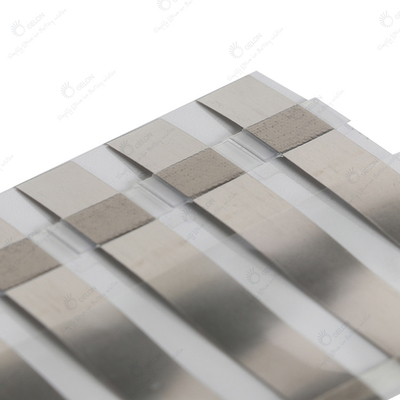 Al / Nickel Tab أبحاث بطارية الليثيوم لخلية الحقيبة وعلامة التبويب الأنود